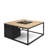 Himanshu Round Douglas Fir Wood Propane Smokeless Fire Pit Table with Hidden Fuel Tank-362575180