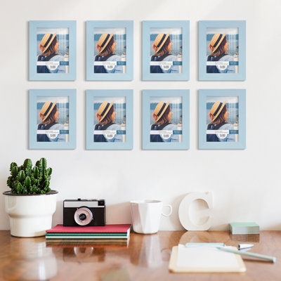 Wood Picture Frame - Set of 8