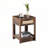 Rattan End table with drawer-1513470127