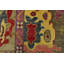 Tapis oriental en laine grise moderne noué à la main 10 pi 2 po x 10 pi Oushak