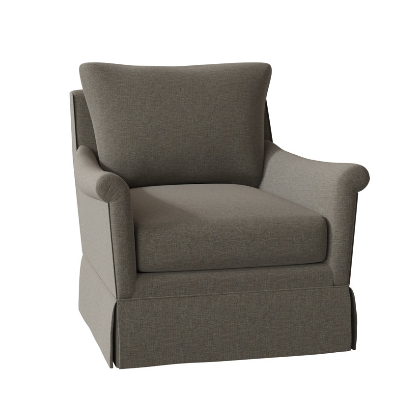 Olivia 34.5" Wide Armchair, 3152 Putty, Stationary