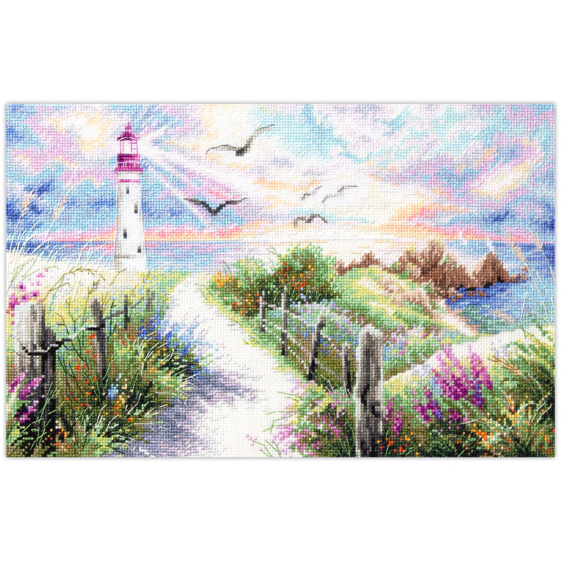 Ensemble de point de croix compté The Light of Home 350-740