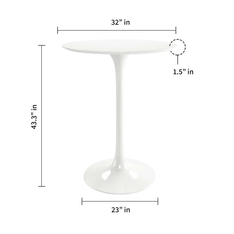 Table de bar Modholic Tulip