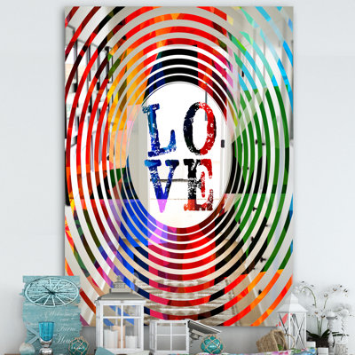 Miroir mural Love and Circles