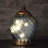 Blue LED Lanterns Twisted Iridescent Moroccan Style Lantern