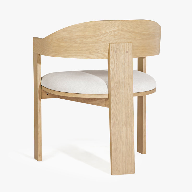 Chaise en chêne clair Yago