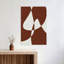 Abstrait abstrait en terre cuite, reproduction d'art mural contemporain-2002806596
