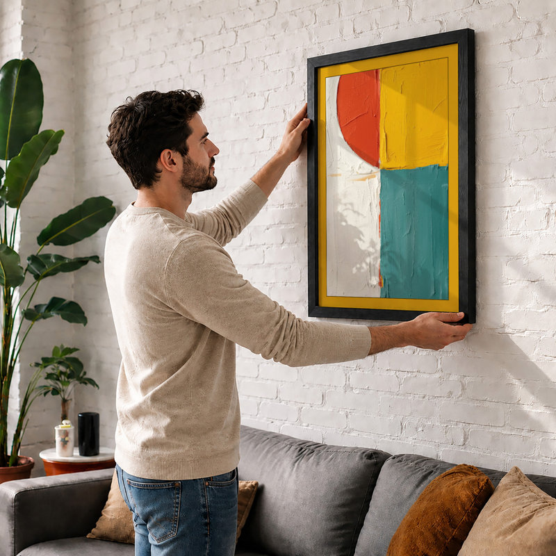 Equilibrium Geometric - Print, Unframed, A4 - 29.7 x 21.0 cm