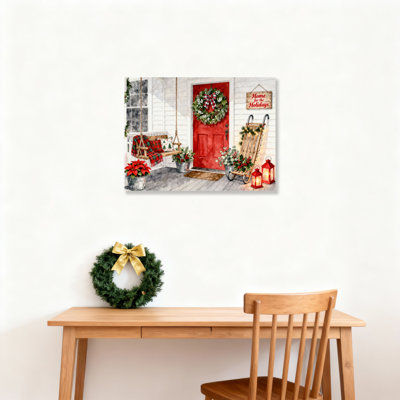 Porch Scene Canvas Wall Art