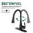 Cobbe Pull Down Touchless Kitchen Faucet-69385557