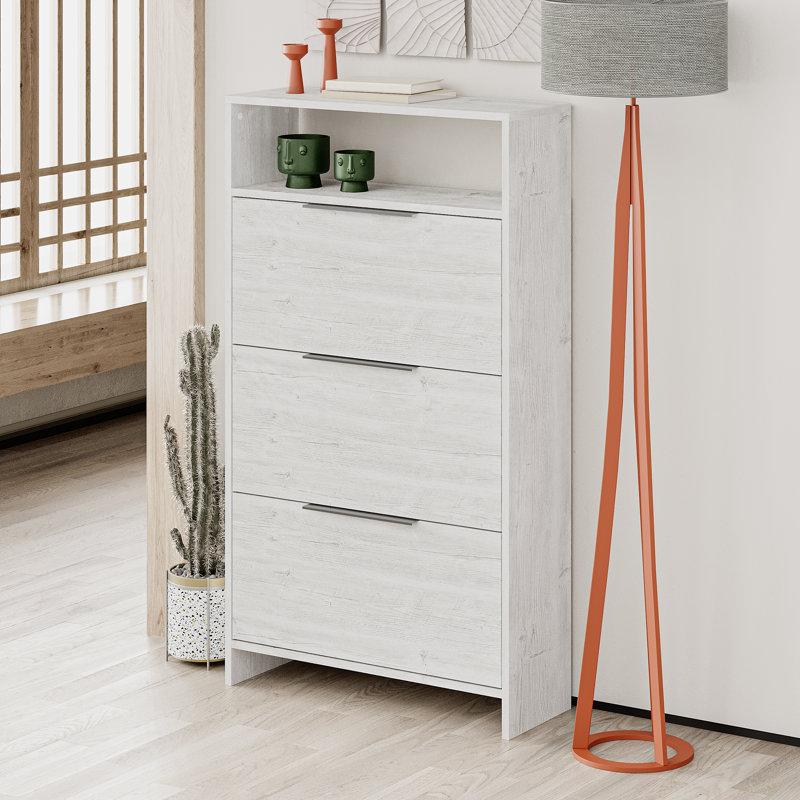 18 Pair Shoe Storage Cabinet