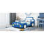 Lit plateforme avec roulettes Race-821521872