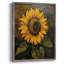 Reproduction encadrée FLORAL Series CDXCVI - bois massif-1319924469