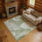 Premium Machine Washable Lubbers AMF1750 Geometric Rug-917830353