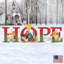 Hope Nativity Yard Lawn Art