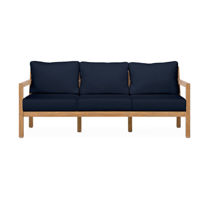 Classic Teak Sofa - Charcoal