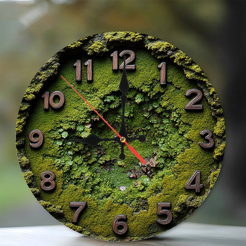 Horloge colorée