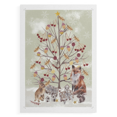 Collection Christmas Time B - Impression sur toile seulement - NON-CADRE
