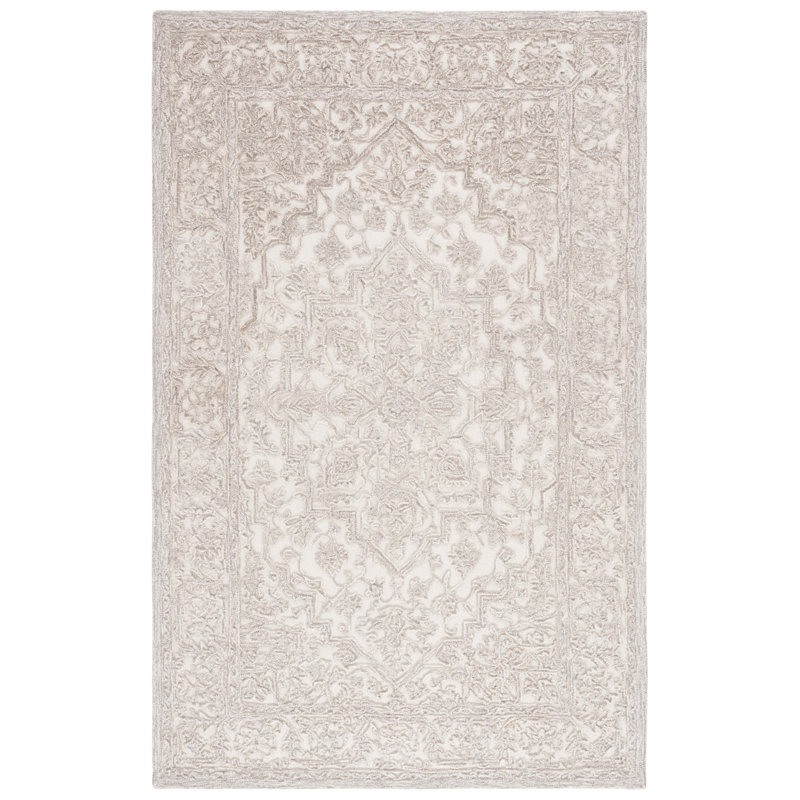 Martha Stewart Hand Tufted Indian Wool Pile Oriental Rug, Rectangle 3' x 5'