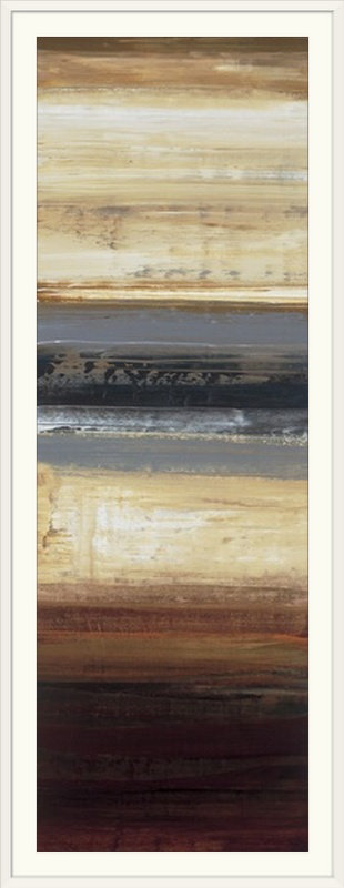 « color shift ii » par simon addyman, reproduction d’art, H 56 po x l 24 po x P 1 po, Cadre blanc