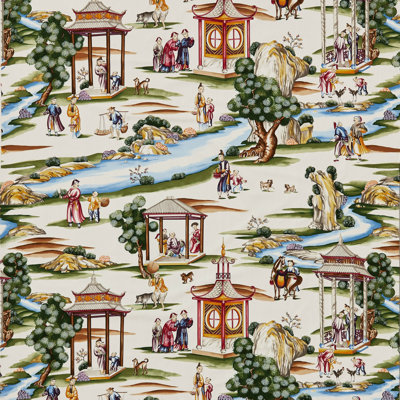 Shanghai Toile 100% Cotton Fabric