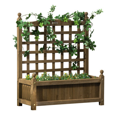 Wood Planter Box