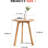 Solid Oak Side Table-Oak-1513900387