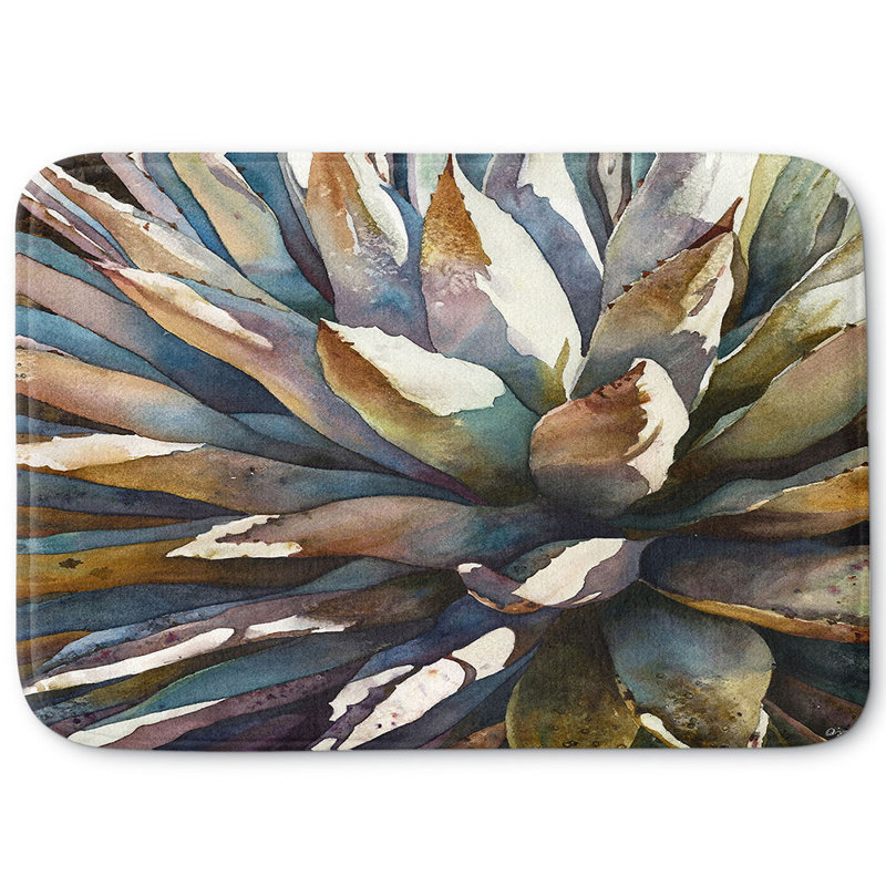 Non-Slip Bath Mat, 24" W x 17" L x 1" H