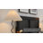 Wave Squiggle Table Lamp In Black