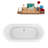 66.9'' x 29.1'' Soaking Acrylic Bathtub-835281886-835281882