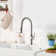 Nette Single-Handle Kitchen Faucet with Pull Down Sprayer 