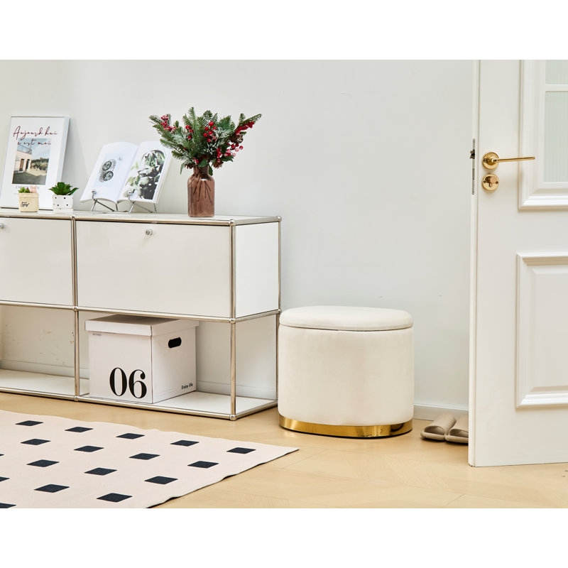 Upholstered Pouf