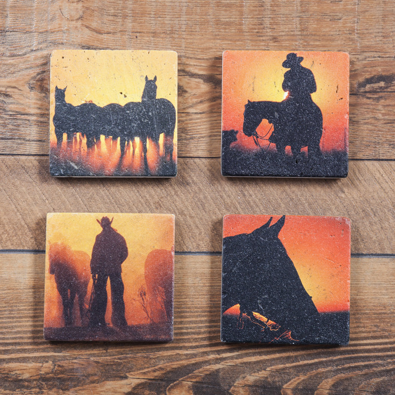 Stoneware Square 1 Piece Coaster