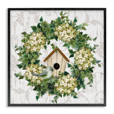 Art printanier à giclée encadrée par Birdhouse
