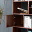 Bibliothèque pour meubles en bois massif-111079923