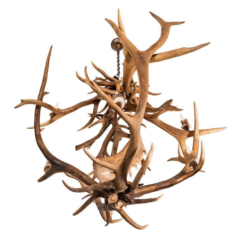 Rustic Lodge 10 - Light Chandelier