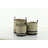 Seagrass Handmade Two-Toned Brown Decorative and Functional Storage Basket with Handles