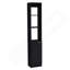 Armoire de rangement en lin avec une porte Parks, une grande armoire de salle de bain avec 6 tablettes, pour salle de bain, salon, cuisine-1293768759