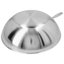 Industry 20.5" Flat Bottom Stainless Steel Wok