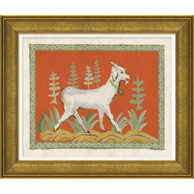 Vallaurus In Orange Giclee Print by Dana Gibson