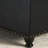 Black Faux Leather With Build And Storage Capacity Construction