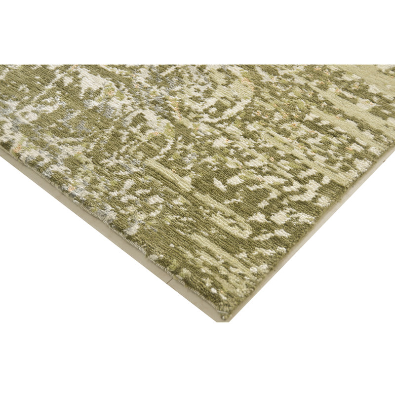 Hand Knotted Abstract Area Rug, Rectangle 9' x 12'