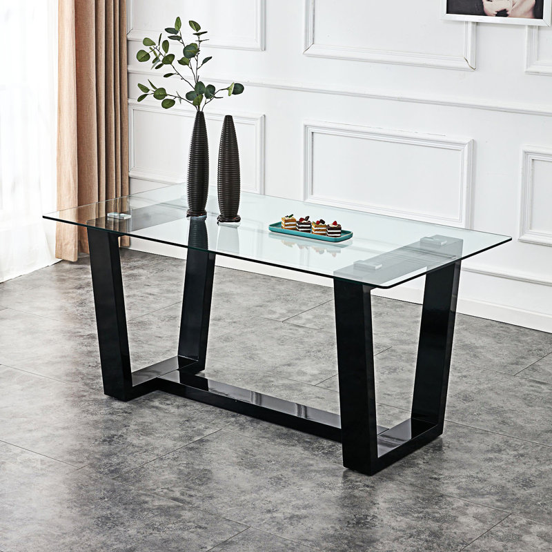 Modern Minimalist Rectangular Dining Table