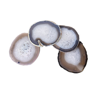 Agate 4 Piece Coaster Set