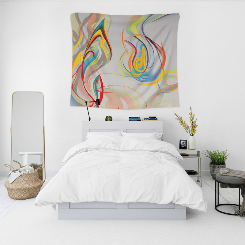 Tapisserie murale, H 88 po x l 104 po