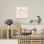 Cozy Holiday Wreath, reproduction d'art murale fleur contemporaine