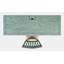 Sina Cotton Upholstered Slat Back Accent