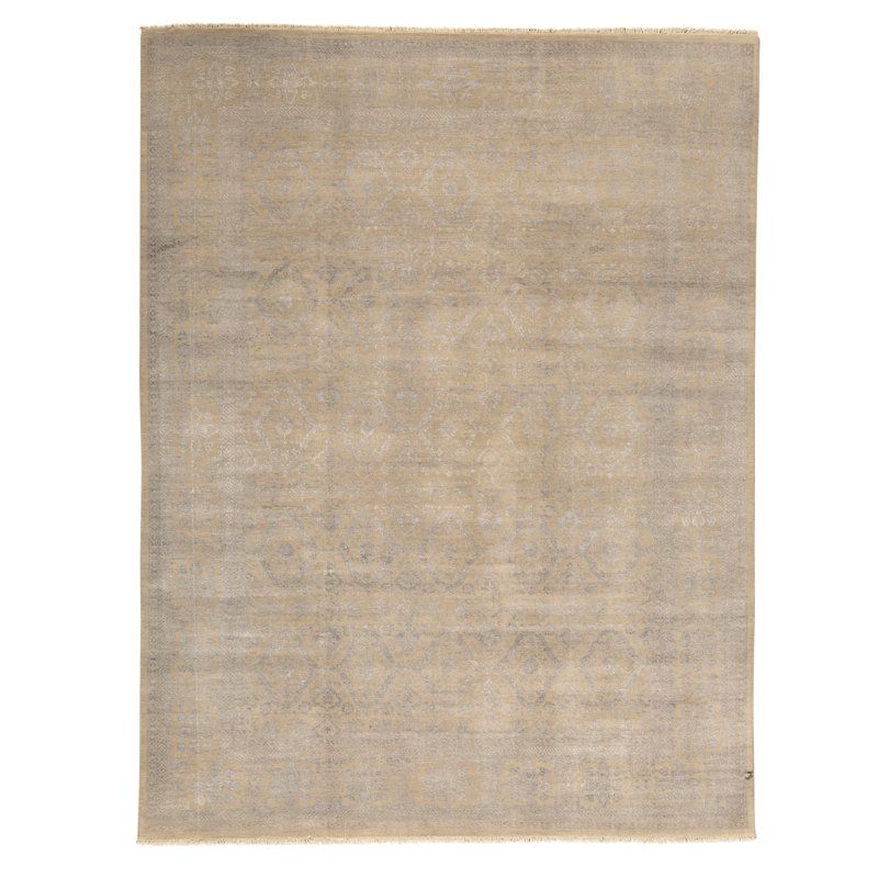 Tapis rectangulaire noué à la main