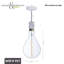 Ensemble d'ampoule et de luminaire suspendu en forme de poire à DEL de 13 watts Arkin-101210487