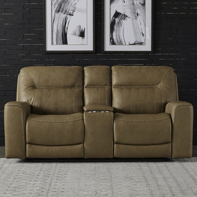 Trevina Howlett Zero Gravity Power Loveseat w/ Console
